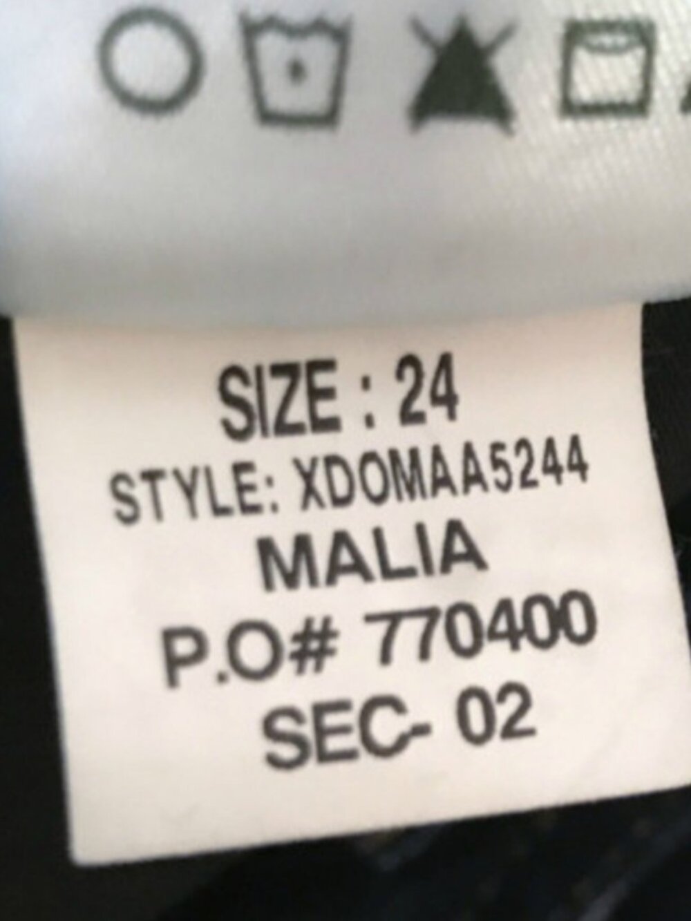 Joe’s Jeans The Cigarette Malia Low Rise Slim Straight Jeans Dark Wash 24 NWT - Picture 9 of 14